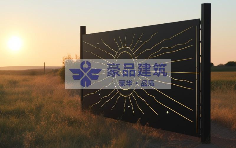 广告牌围挡竣工说明 广告牌围挡竣工说明