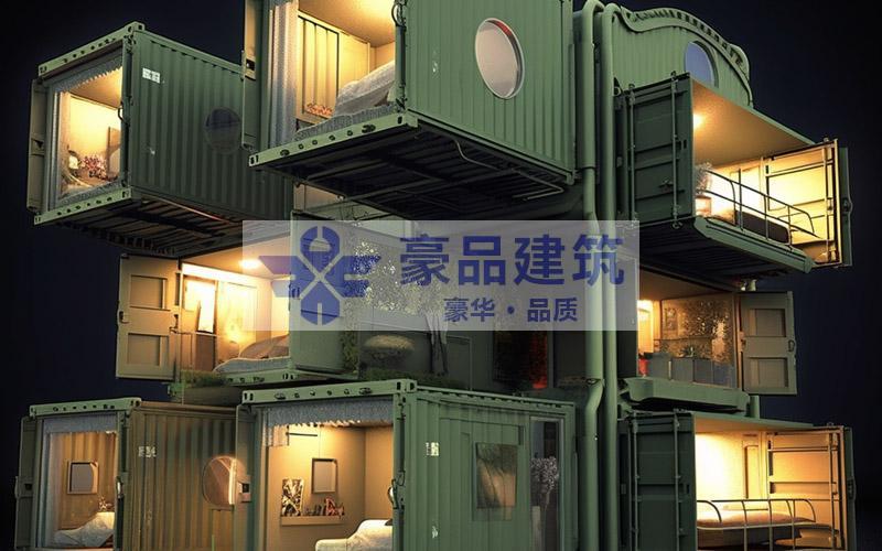 集装箱折叠箱房 集装箱折叠箱房